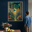 Gustav Klimt Style Forest Canvas Wall Art, Golden Forest by MyGreatCanvas | Canvas Wall Art Prints | Photo Prints & Wall Decor