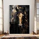 Abstract Horse Wall Art Canvas Print – Painted Style Western by MyGreatCanvas | Canvas Wall Art Prints | Photo Prints & Wall Decor