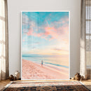 Pastel Beach Wall Art Canvas Print – Soft Coastal by MyGreatCanvas | Canvas Wall Art Prints | Photo Prints & Wall Decor