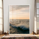 Ocean Wave Wall Art Canvas Print, Calm Coastal Nature by MyGreatCanvas | Canvas Wall Art Prints | Photo Prints & Wall Decor