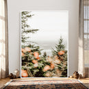 Fall Forest Wall Art Canvas Print – Soft Evergreen Woodland by MyGreatCanvas | Canvas Wall Art Prints | Photo Prints & Wall Decor