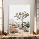 Joshua Tree Desert Wall Art Canvas Print, Minimal Southwest by MyGreatCanvas | Canvas Wall Art Prints | Photo Prints & Wall Decor