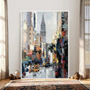Chrysler Building New York Wall Art Canvas Print, Abstract by MyGreatCanvas | Canvas Wall Art Prints | Photo Prints & Wall Decor