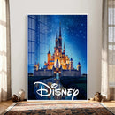 Disney Castle Wall Art – Framed Magic Kingdom Canvas by MyGreatCanvas | Canvas Wall Art Prints | Photo Prints & Wall Decor