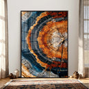 Abstract Wood Grain Canvas Print, Tree Ring Pattern Wall by MyGreatCanvas | Canvas Wall Art Prints | Photo Prints & Wall Decor