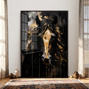 Abstract Horse Wall Art Canvas Print – Painted Style Western by MyGreatCanvas | Canvas Wall Art Prints | Photo Prints & Wall Decor