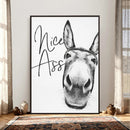 Nice Ass Funny Canvas Wall Art for Bathroom Wall Decor Cute by MyGreatCanvas | Canvas Wall Art Prints | Photo Prints & Wall Decor