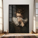 Baroque Portrait Canvas Wall Art, Flemish Woman with Lace by MyGreatCanvas | Canvas Wall Art Prints | Photo Prints & Wall Decor
