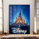 Disney Castle Wall Art – Framed Magic Kingdom Canvas by MyGreatCanvas | Canvas Wall Art Prints | Photo Prints & Wall Decor