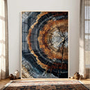 Abstract Wood Grain Canvas Print, Tree Ring Pattern Wall by MyGreatCanvas | Canvas Wall Art Prints | Photo Prints & Wall Decor