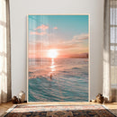 Sunset Surf Wall Art Canvas Print – Coastal Ocean by MyGreatCanvas | Canvas Wall Art Prints | Photo Prints & Wall Decor
