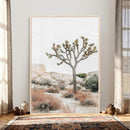 Joshua Tree Desert Wall Art Canvas Print, Minimal Southwest by MyGreatCanvas | Canvas Wall Art Prints | Photo Prints & Wall Decor