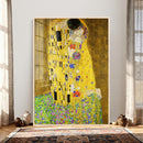 The Kiss Wall Art Canvas Print – Gustav Klimt The Kiss Gold by MyGreatCanvas | Canvas Wall Art Prints | Photo Prints & Wall Decor
