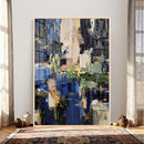 Abstract Dark Blue Wall Art Canvas Print by MyGreatCanvas | Canvas Wall Art Prints | Photo Prints & Wall Decor