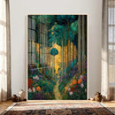 Gustav Klimt Style Forest Canvas Wall Art, Golden Forest by MyGreatCanvas | Canvas Wall Art Prints | Photo Prints & Wall Decor
