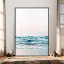 Minimal Ocean Wave Wall Art Canvas Print – Coastal Seascape by MyGreatCanvas | Canvas Wall Art Prints | Photo Prints & Wall Decor