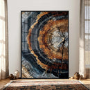 Abstract Wood Grain Canvas Print, Tree Ring Pattern Wall by MyGreatCanvas | Canvas Wall Art Prints | Photo Prints & Wall Decor