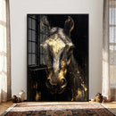 Abstract Horse Wall Art Canvas Print – Painting Style by MyGreatCanvas | Canvas Wall Art Prints | Photo Prints & Wall Decor