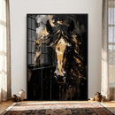 Abstract Horse Wall Art Canvas Print – Painted Style Western by MyGreatCanvas | Canvas Wall Art Prints | Photo Prints & Wall Decor