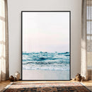 Ocean Wave Wall Art Canvas Print, Minimal Seascape by MyGreatCanvas | Canvas Wall Art Prints | Photo Prints & Wall Decor