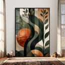 Abstract Green Flowers Wall Art Canvas Print by MyGreatCanvas | Canvas Wall Art Prints | Photo Prints & Wall Decor