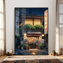Evening at the Ramen Shop Canvas Wall Art — Japan Night by MyGreatCanvas | Canvas Wall Art Prints | Photo Prints & Wall Decor