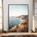 Coastal Cliffs Canvas Wall Art, Ocean Shoreline Photography by MyGreatCanvas | Canvas Wall Art Prints | Photo Prints & Wall Decor