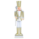 32.5 Inch Christmas Nutcracker with High Hat and Beautiful Scepter by LJGDeals