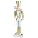 32.5 Inch Christmas Nutcracker with High Hat and Beautiful Scepter by LJGDeals