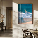 Aerial Beach View Wall Art Canvas Print – Framed Ocean Waves