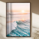 Pastel Ocean Wall Art Canvas Print, Tranquil Nautical by MyGreatCanvas | Canvas Wall Art Prints | Photo Prints & Wall Decor