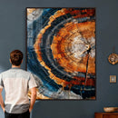 Abstract Wood Grain Canvas Print, Tree Ring Pattern Wall by MyGreatCanvas | Canvas Wall Art Prints | Photo Prints & Wall Decor