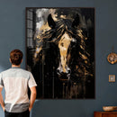 Abstract Horse Wall Art Canvas Print – Painted Style Western by MyGreatCanvas | Canvas Wall Art Prints | Photo Prints & Wall Decor