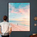 Pastel Beach Wall Art Canvas Print – Soft Coastal by MyGreatCanvas | Canvas Wall Art Prints | Photo Prints & Wall Decor