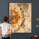 Abstract Wood Ring Wall Art Canvas Print – Natural Tree Ring by MyGreatCanvas | Canvas Wall Art Prints | Photo Prints & Wall Decor