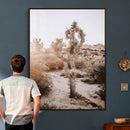 Joshua Tree Desert Wall Art Canvas Print, Minimal Southwest by MyGreatCanvas | Canvas Wall Art Prints | Photo Prints & Wall Decor