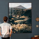 Desert Wall Art Canvas Print, Volcanic Landscape with Soft by MyGreatCanvas | Canvas Wall Art Prints | Photo Prints & Wall Decor