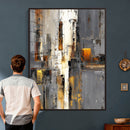 Abstract Urban Reflection Wall Art Canvas Print by MyGreatCanvas | Canvas Wall Art Prints | Photo Prints & Wall Decor
