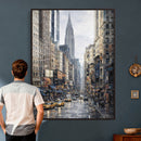 Chrysler Building New York Wall Art Canvas Print by MyGreatCanvas | Canvas Wall Art Prints | Photo Prints & Wall Decor
