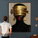 Abstract Afro American Women Wall Art Canvas Print by MyGreatCanvas | Canvas Wall Art Prints | Photo Prints & Wall Decor