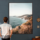 Coastal Cliffs Canvas Wall Art, Ocean Shoreline Photography by MyGreatCanvas | Canvas Wall Art Prints | Photo Prints & Wall Decor