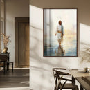 Jesus Walking on Water Wall Art Canvas Print, Christian Wall by MyGreatCanvas | Canvas Wall Art Prints | Photo Prints & Wall Decor