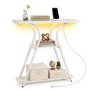 32" Console Table with Power Outlets and RGB LED Lights by LJGDeals