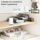 32 Pints 2000 Sq.ft Portable Dehumidifier for Home and Basement-White by LJGDeals