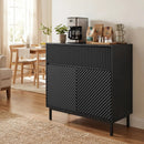 32" Wide Buffet Cabinet with 2 Doors and 1 Drawer for Kitchen by LJGDeals