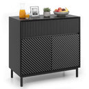 32" Wide Buffet Cabinet with 2 Doors and 1 Drawer for Kitchen by DirectDeals