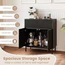32" Wide Buffet Cabinet with 2 Doors and 1 Drawer for Kitchen by LJGDeals