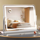 32 x 22 Inch Large Makeup Vanity Mirror with 3-Color Lighting Mode-White by LJGDeals