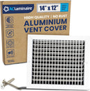 Adjustable Aluminum HVAC Register Vent Cover 14X12 - Box of 10