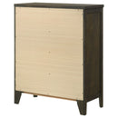 Clement - 4 Drawer Chest Of Drawers - Espresso by HouseOfZazla